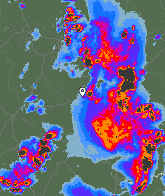 Radar meteorológico