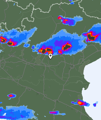 Radar meteorológico