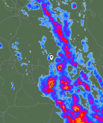 Radar meteorológico