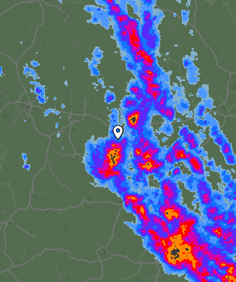 Radar meteorológico