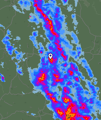 Radar meteorológico