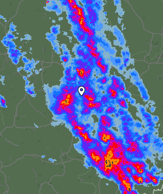 Radar meteorológico