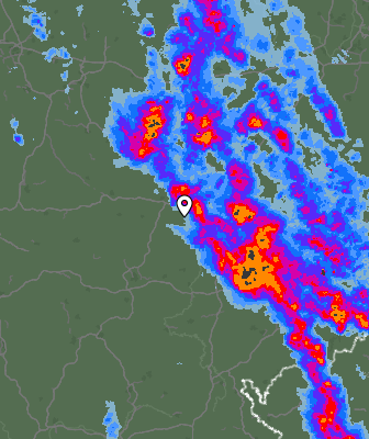 Radar meteorológico