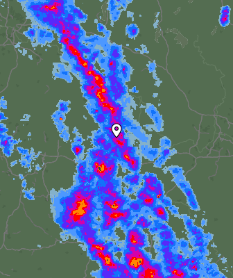 Radar meteorológico