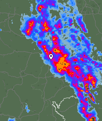 Radar meteorológico