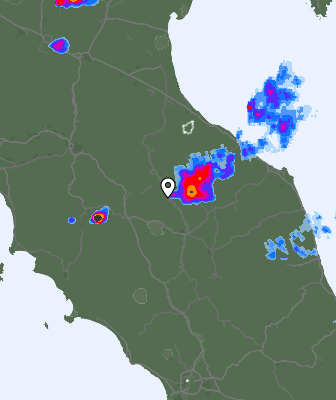 Laika apstākļu radars
