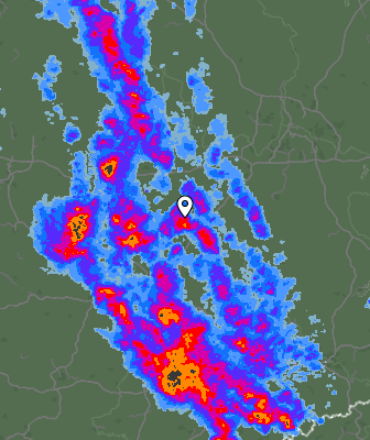 Radar meteorológico
