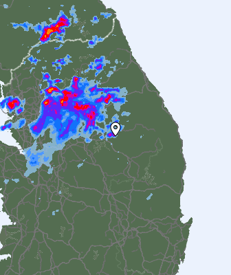 Radar meteorológico