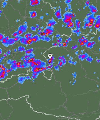 Laika apstākļu radars