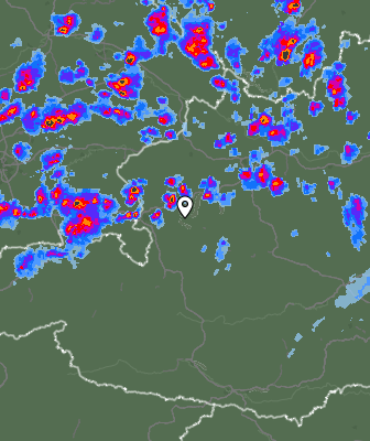 Laika apstākļu radars