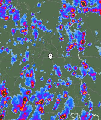 Laika apstākļu radars