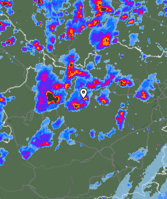 Radar meteorológico