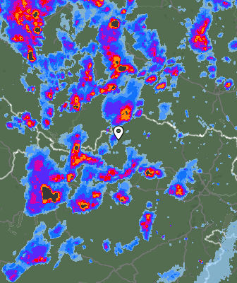 Radar meteorológico