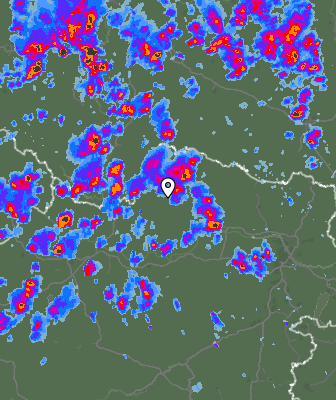 Radar meteorológico