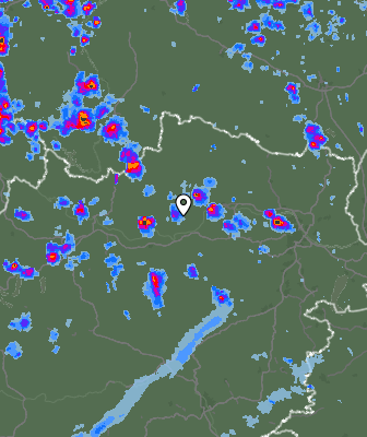 Radar meteorológico