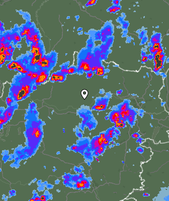 Radar meteorológico