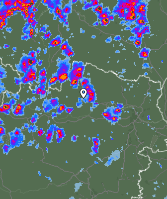 Radar meteorológico