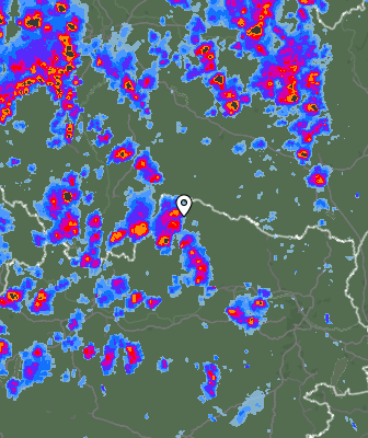 Radar meteorológico
