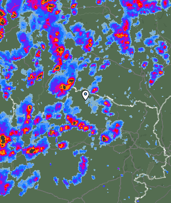 Radar meteorológico