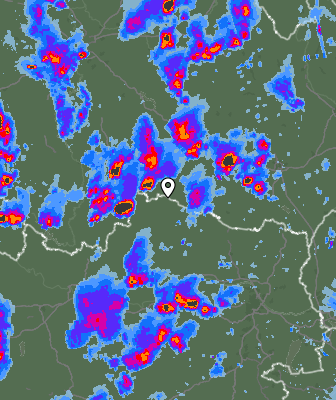 Radar meteorológico