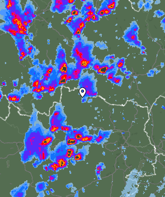 Radar meteorológico