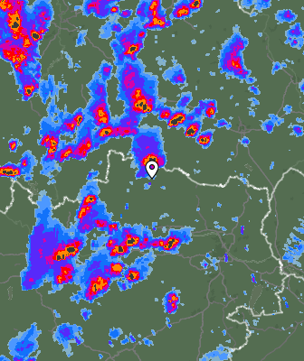 Radar meteorológico