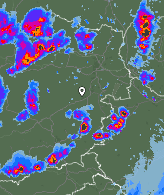 Radar meteorológico
