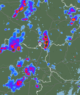 Radar meteorológico