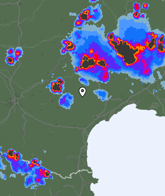 Radar meteorológico