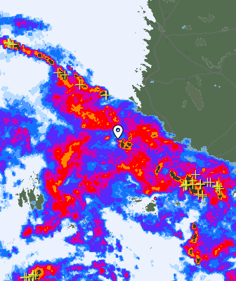 Radar meteorológico