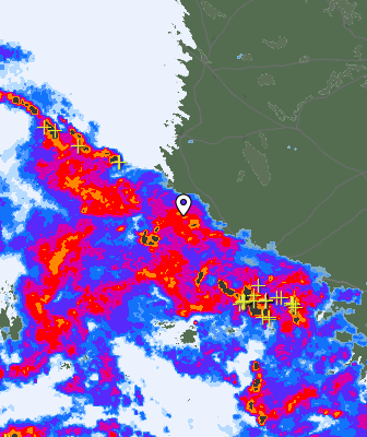 Radar meteorológico