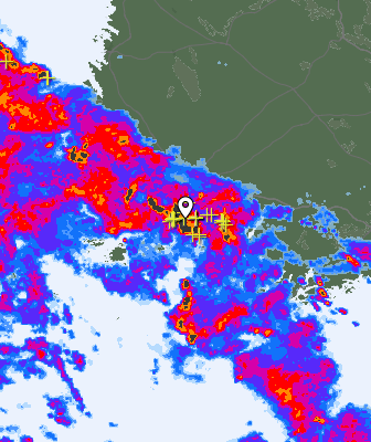 Radar meteorológico