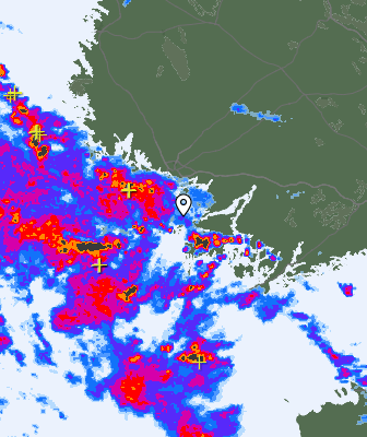Radar meteorológico