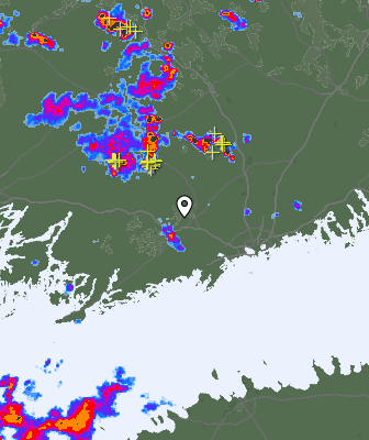 Radar meteorológico