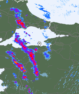 Laika apstākļu radars