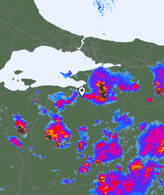 Laika apstākļu radars