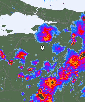 Laika apstākļu radars