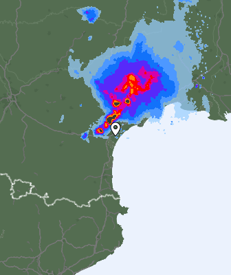 Radar meteorológico