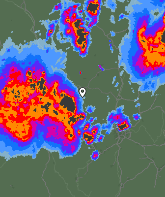 Radar meteorológico