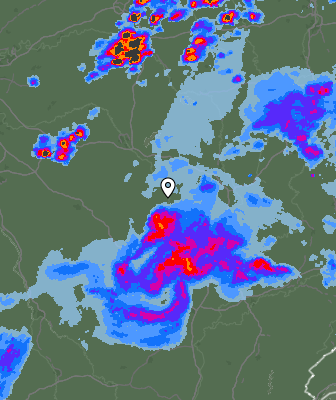 Radar meteorológico