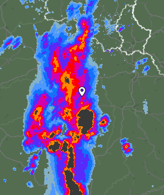 Radar meteorológico