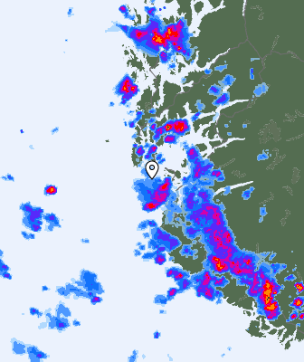 Radar meteorológico