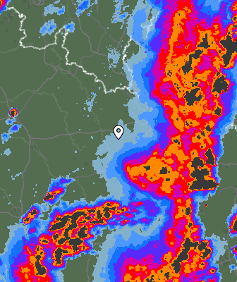 Radar meteorológico