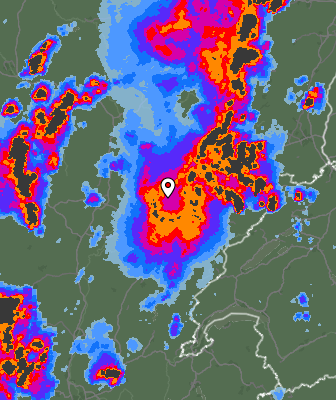 Radar meteorológico