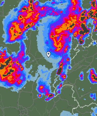 Radar meteorológico