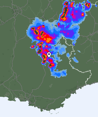 Laika apstākļu radars