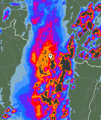 Radar meteorológico