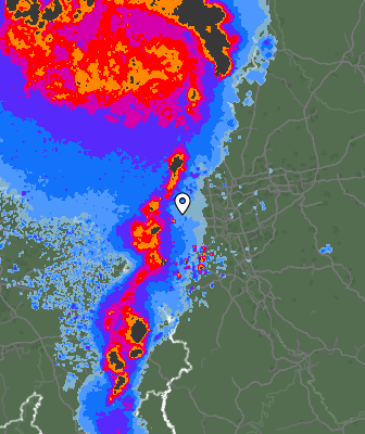 Radar meteorológico