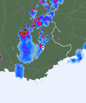 Radar meteorológico