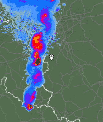 Radar meteorológico